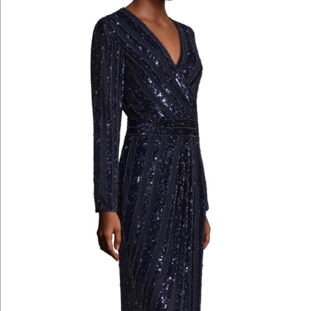 ❤️❤️Parker STUNNING beaded Navy Dress❤️